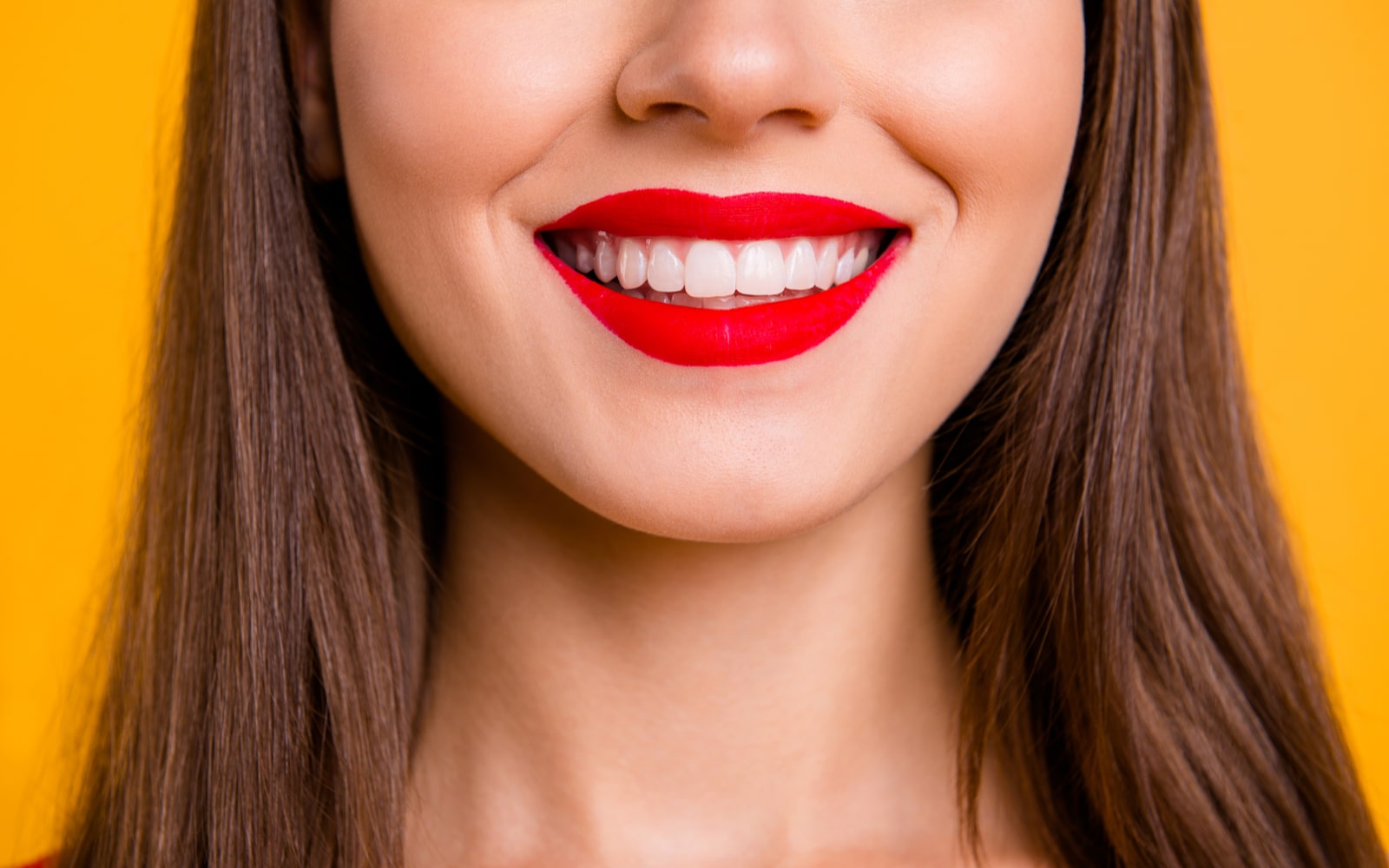 Woman With Perfect, Beautiful Smile
